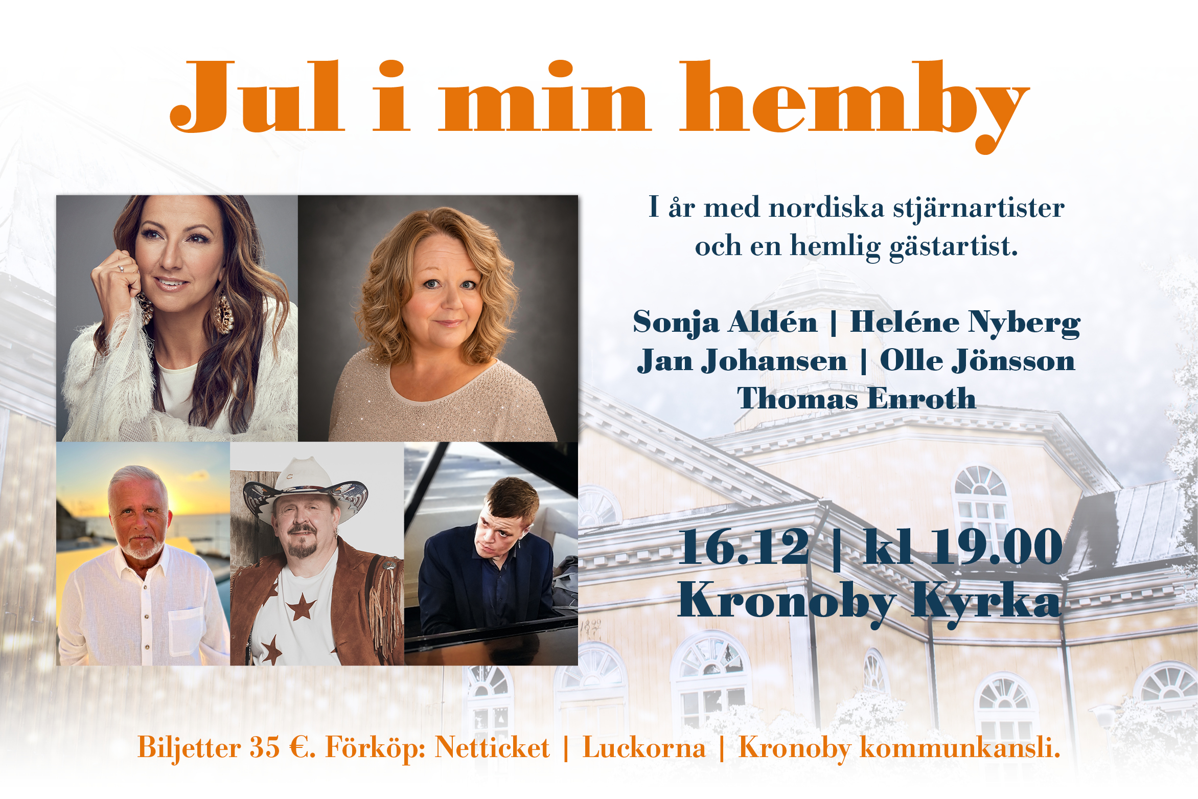 Jul i min Hemby 2026 – Kronoby kyrka, Kronoby